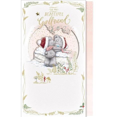 Beautiful Girlfriend Handmade Me to You Bear Christmas Card £4.99